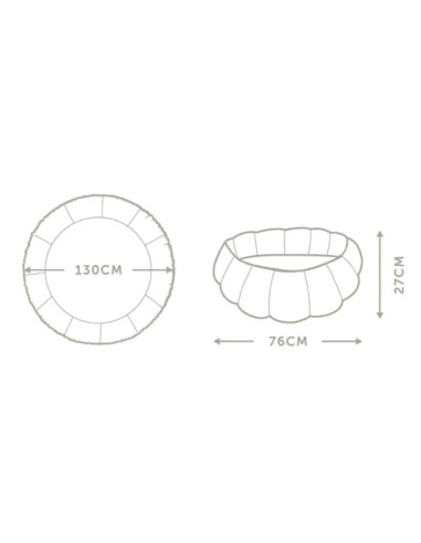 Tapis de jeux Play&Go Bloom - Fleuri