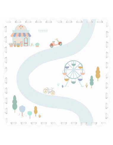 Tapis de jeux puzzle Play&Go Tiloo -...