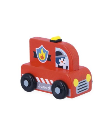 Camion de pompiers en bois - Cross Roads