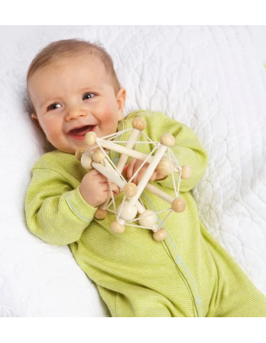 Hochet Skwish Toys - Naturel