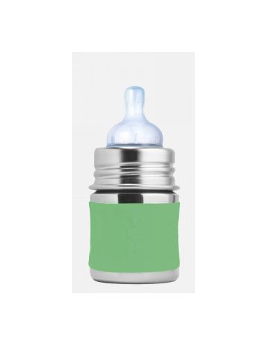 Biberon inox Pura 150 ml - Moss Sleeve