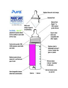 Biberon inox Pura 325 ml -... 2