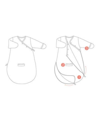 Gigoteuse Magic Bag 0-3m Softy Jersey...