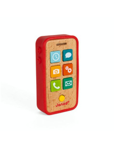 Téléphone sonore en bois