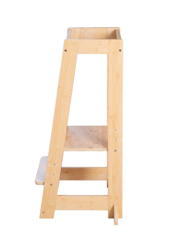 Tour d'apprentissage en bois de bambou