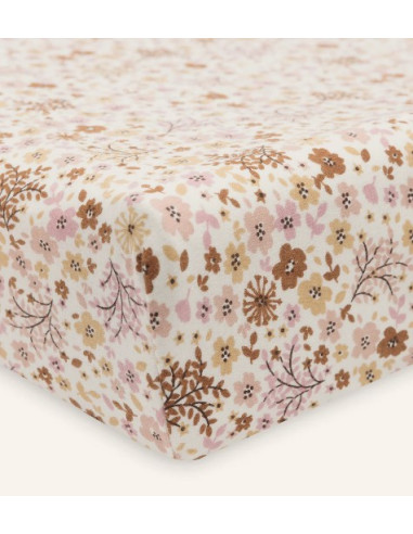 Housse de matelas à langer - Flower...