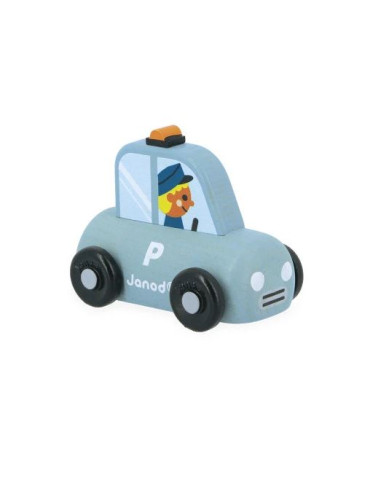 Voiture de police en bois - Cross Roads