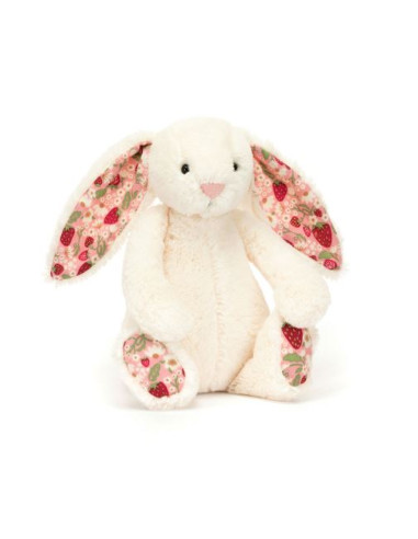 Peluche Lapin Blossom Cream Berry -...