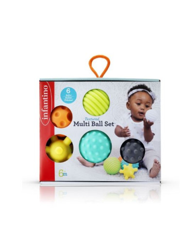 Ensemble multi-balles texturées - 6...