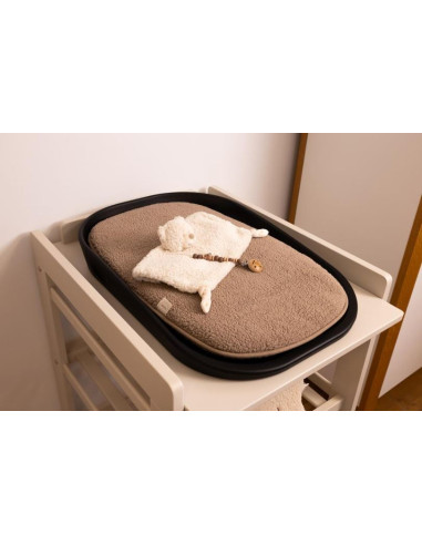 Coussin Splashy - Teddy Chocolat