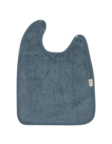 Bavoir bambou XL imperméable - Marin