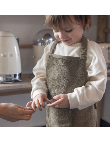 Tablier enfant imperméable bambou -...