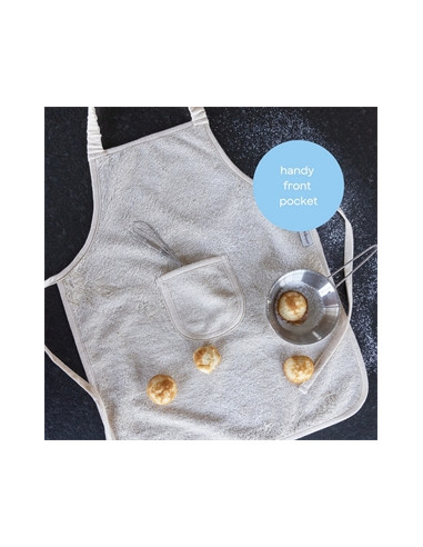 Tablier enfant imperméable bambou -...