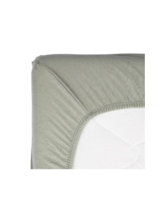 Drap housse bambou 60x120 -... 2