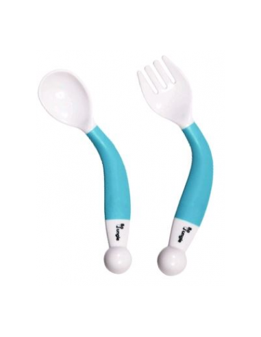 Set Fourchette/Cuillère Bo Jungle -...
