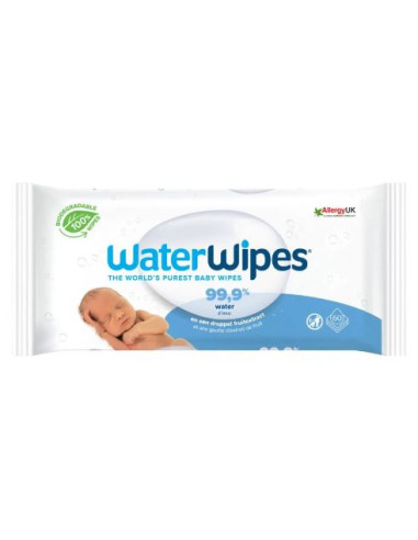 Water Wipes biodégradables - 60...