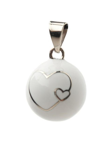 Bola - Blanc double coeur