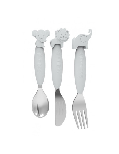 Couvert inox/silicone pour enfant lot...