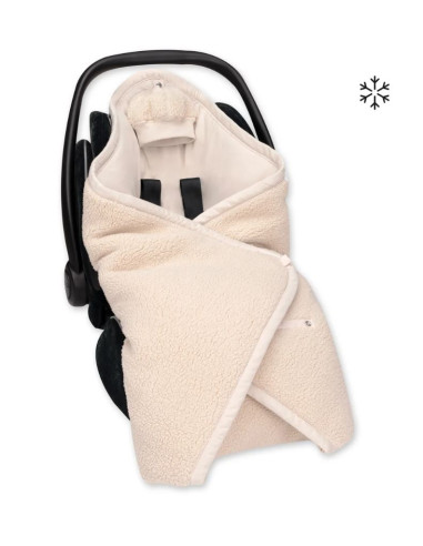 Biside pady teddy jersey - Ficelle