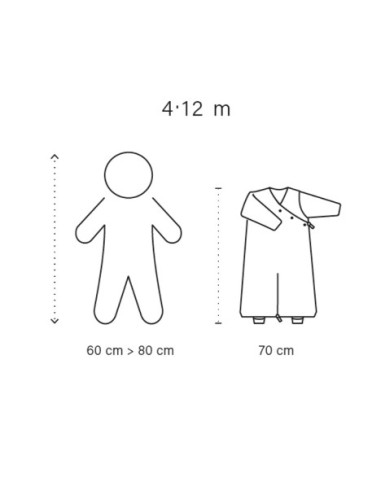 Gigoteuse Magic Bag 4-12m Pady jersey...