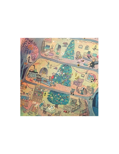 Calendrier de l'avent - Lampe et 23...