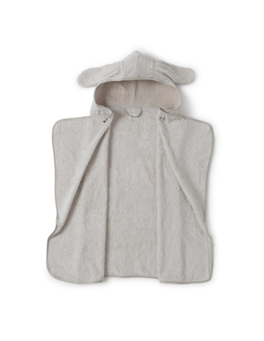 Cape de bain Bunny Large - Latte Powder