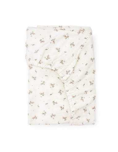 Drap-housse tétra 60x120cm - Roseberry