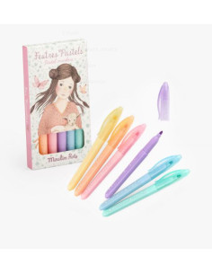 6 feutres Pastels - Les...