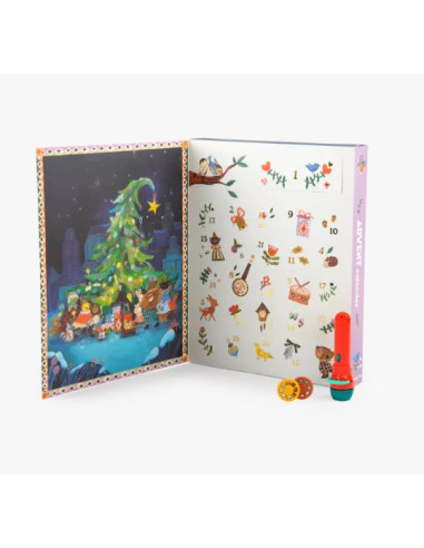 Calendrier de l'avent - Lampe et 23...