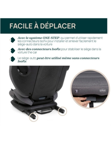 Siège auto enfants Fold&go S - Posh...