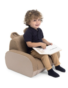 Fauteuil Twist Teddy - Beige 2