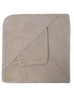 Set de bain Mini nous - Beige