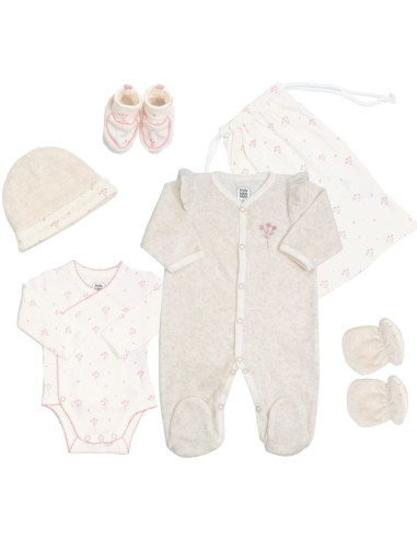 Trousseau naissance lot de 6pcs...