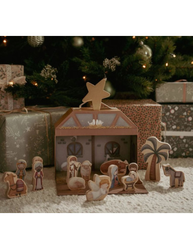Valisette de jeu - Crèche de Noël