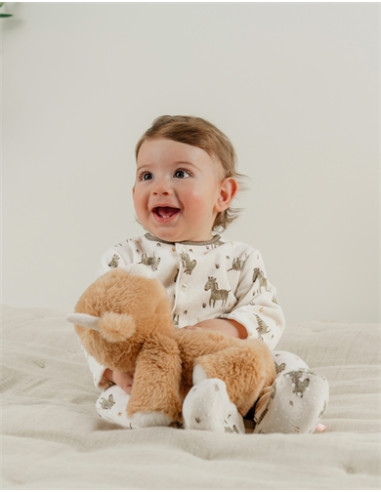 Pyjama Dors-bien velours AOP - Sweet...