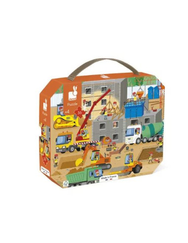 Puzzle 36 pièces - Chantier
