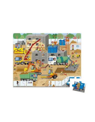 Puzzle 36 pièces - Chantier