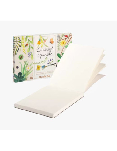 Carnet Aquarelle - Le Jardin du Moulin