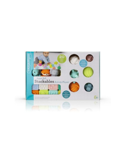 Coffret d'activités empilables - 20 pcs