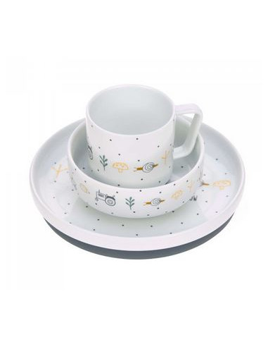 Set Vaisselle Porcelaine  - Garden...