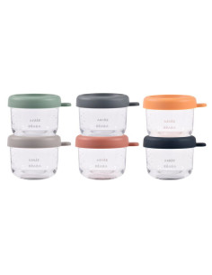 Coffret 6 portions verre...