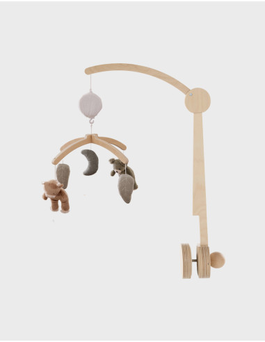 Mobile musical bois - Orso & Fluffy
