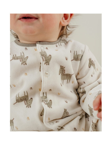 Pyjama Dors-bien velours AOP - Sweet...