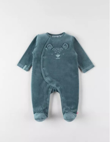 Pyjama dors-bien en velours - Funny...
