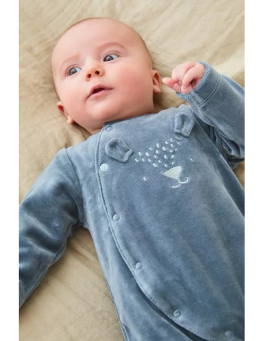 Pyjama dors-bien en velours - Funny...