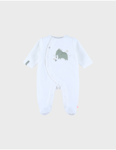 Pyjama dors-bien en velours - Funny...