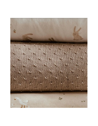 Couverture berceau Tricoté 70x100cm -...