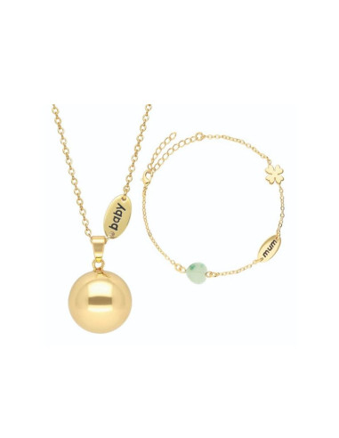 Bola + bracelet - Breloque Baby/Mum...