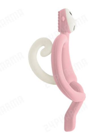 Anneau de dentition Monkey- Dusty Pink 