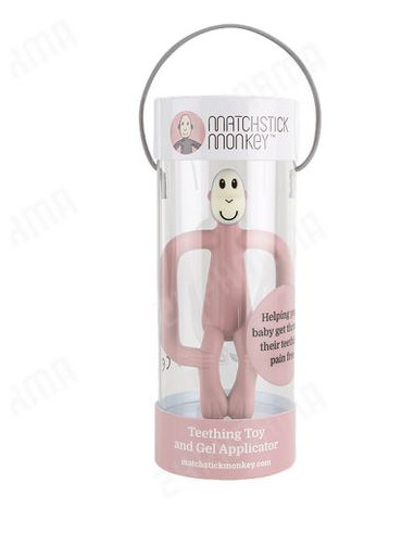 Anneau de dentition Monkey- Dusty Pink 